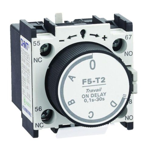 Приставка выдержки времени на вкл F5-T2 к контакторам NC2