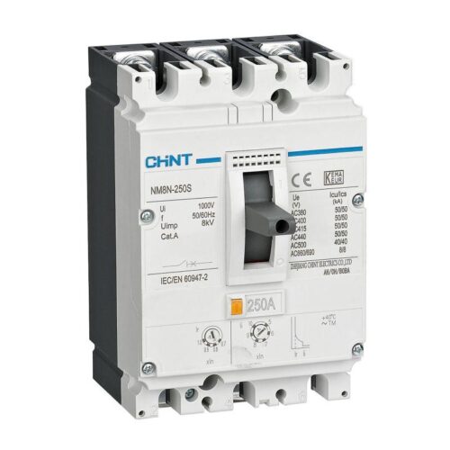 Выключатель автоматический NM8N-250S ТМ с рег термомагнит расцеп