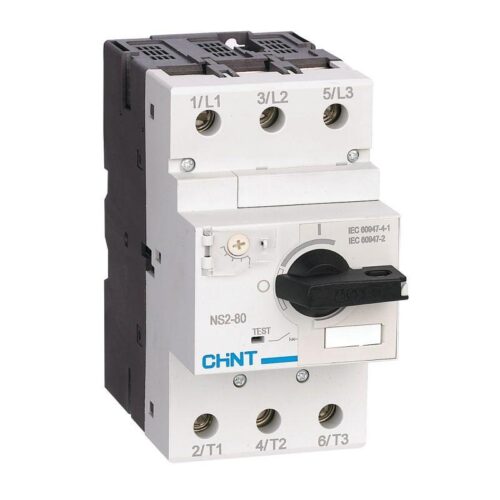 Выключатель автоматический для защиты двигателя NS2-80 с поворотн ручкой