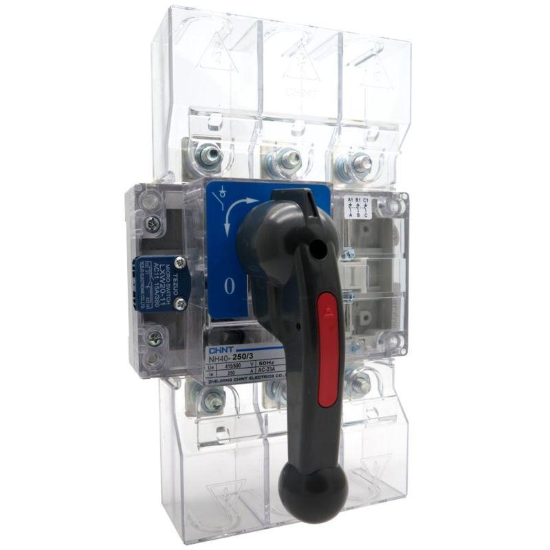 Выключатель-разъединитель стандарт рукоятка управ NH40-160/3