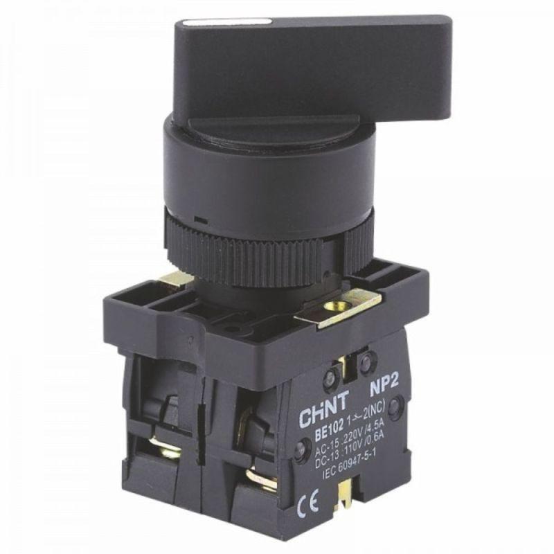 Переключатель NP2-EJ23 2 положения фиксацией 1НЗ